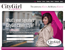 Tablet Screenshot of citygirlconfidence.com
